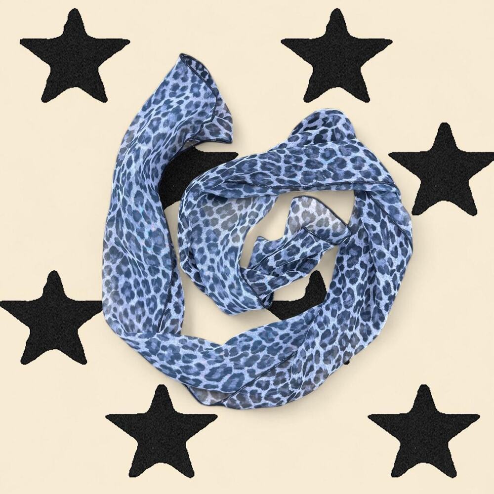 ★ Y2k leopard print scarf ★